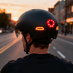 CE Certified Smart E-Bike Urban Commuter Helmet