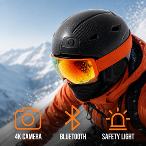 Custom Logo Winter Balaclava Ski Smart Helmet Hood