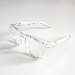 ANSI Z87.1 Safety Glasses with Anti-Fog PC Clear Lens Plastic Frame